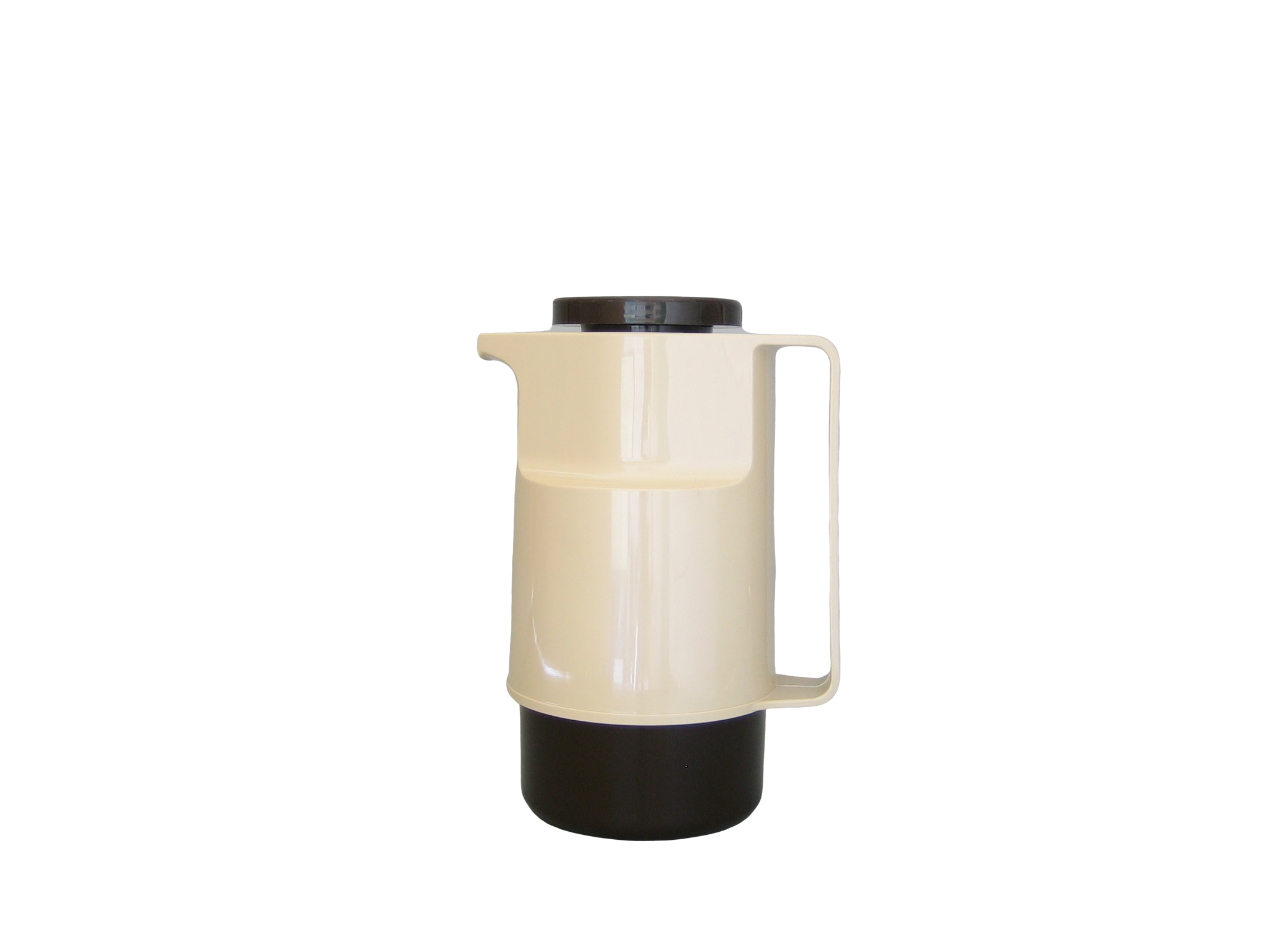 206-1030 - Vacuum carafe ABS beige/brown 0.60 L - Isobel
