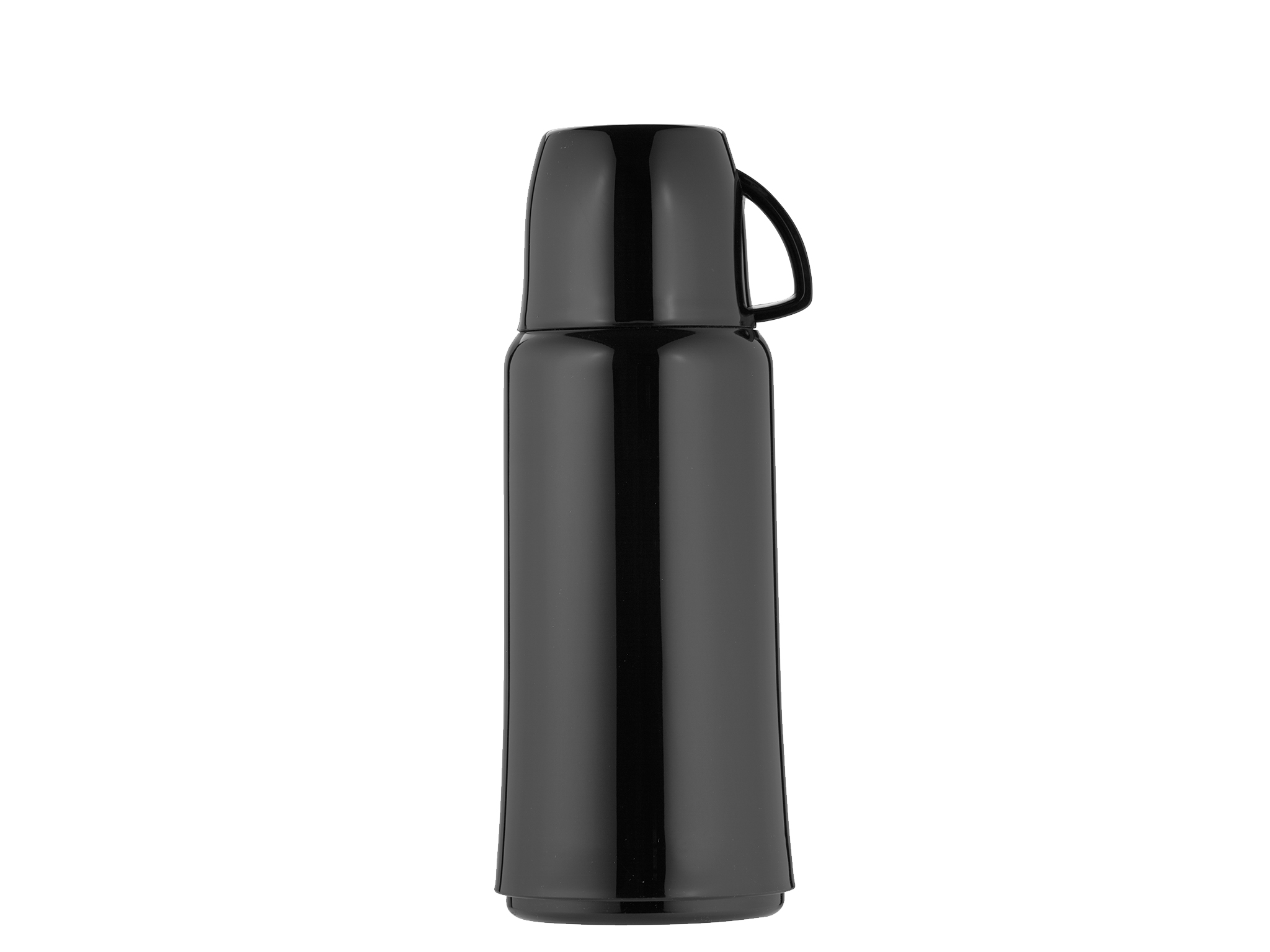 5444-002 - Vacuum flask black 1.0 L ELEGANCE - Helios
