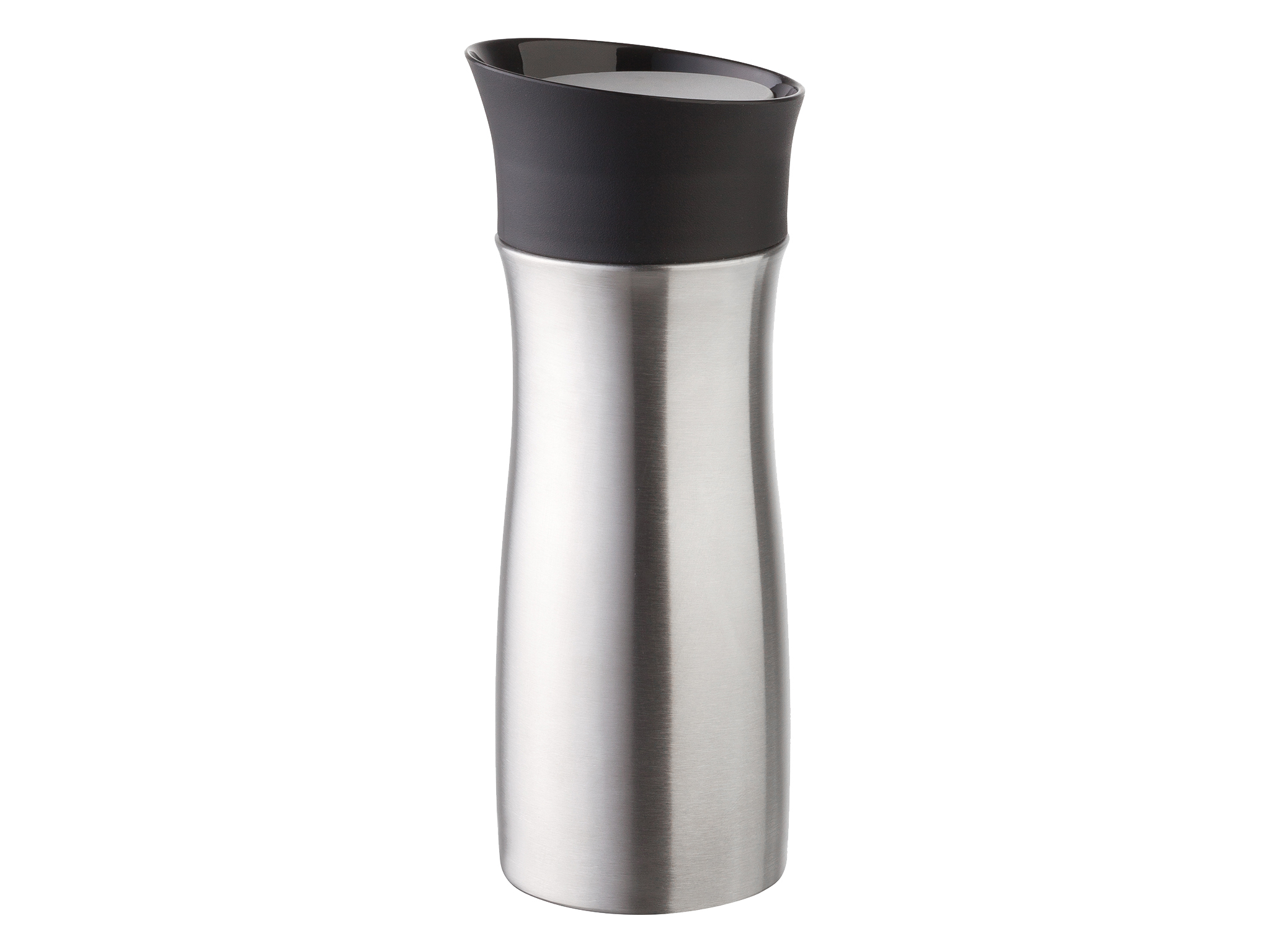 9141-184 - Vacuum mug Grey 0.3 L CLICK'n'DRINK - Helios