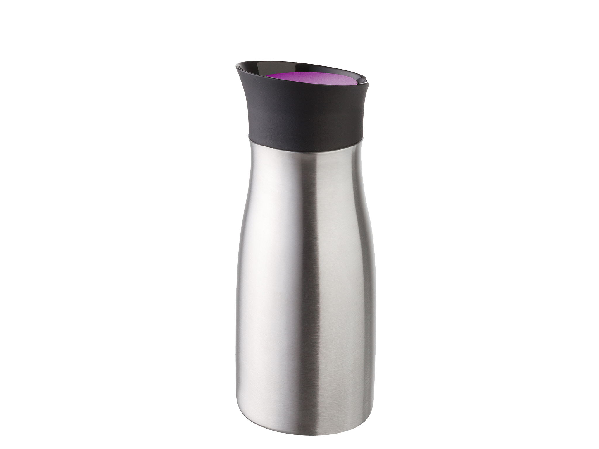 9142-184 - Vacuum mug  Grey 0.4 L CLICK'n'DRINK - Helios