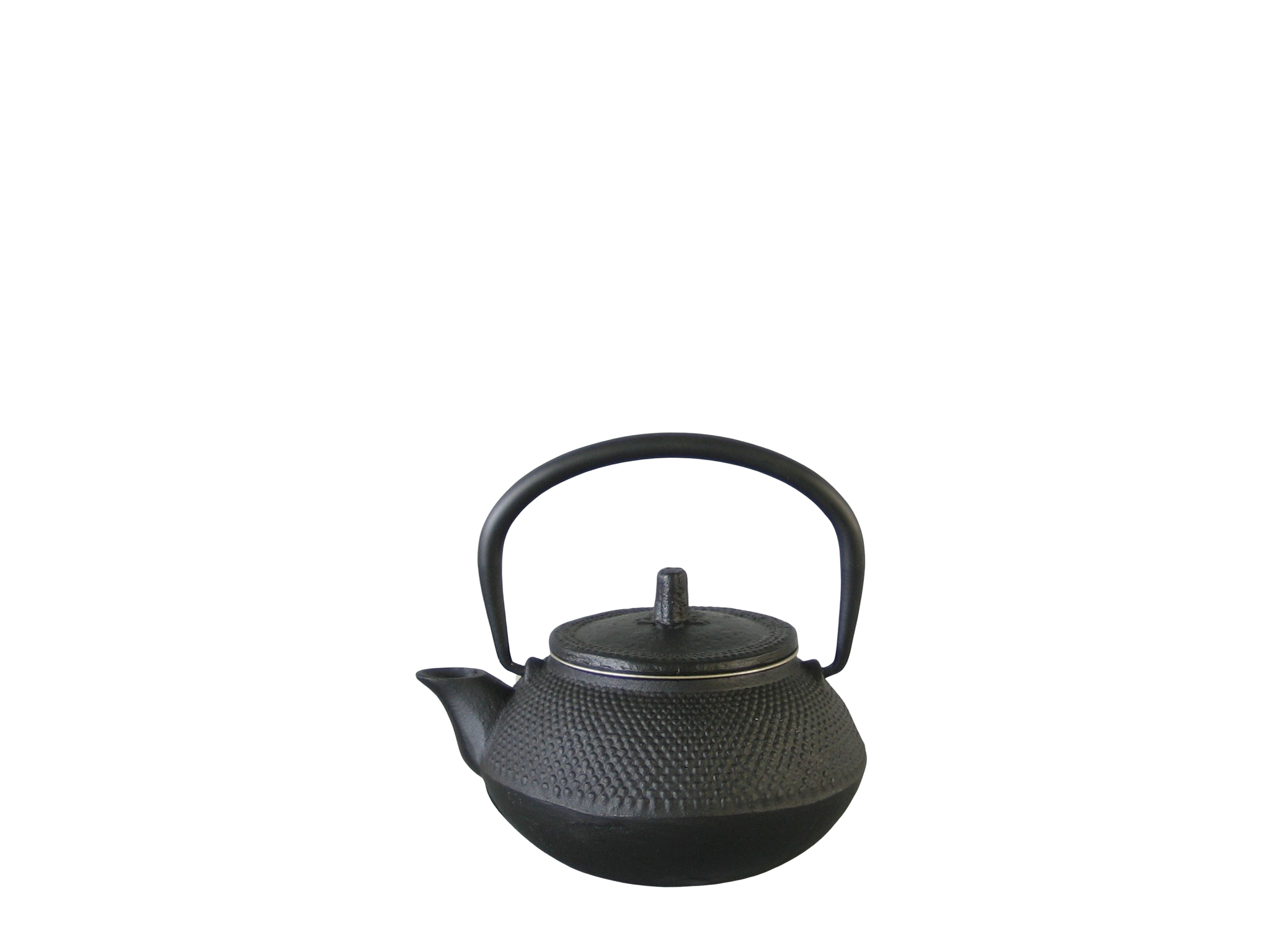 KOBE030 - Cast iron teapot enameled interior 0.30 L - Green Leaf