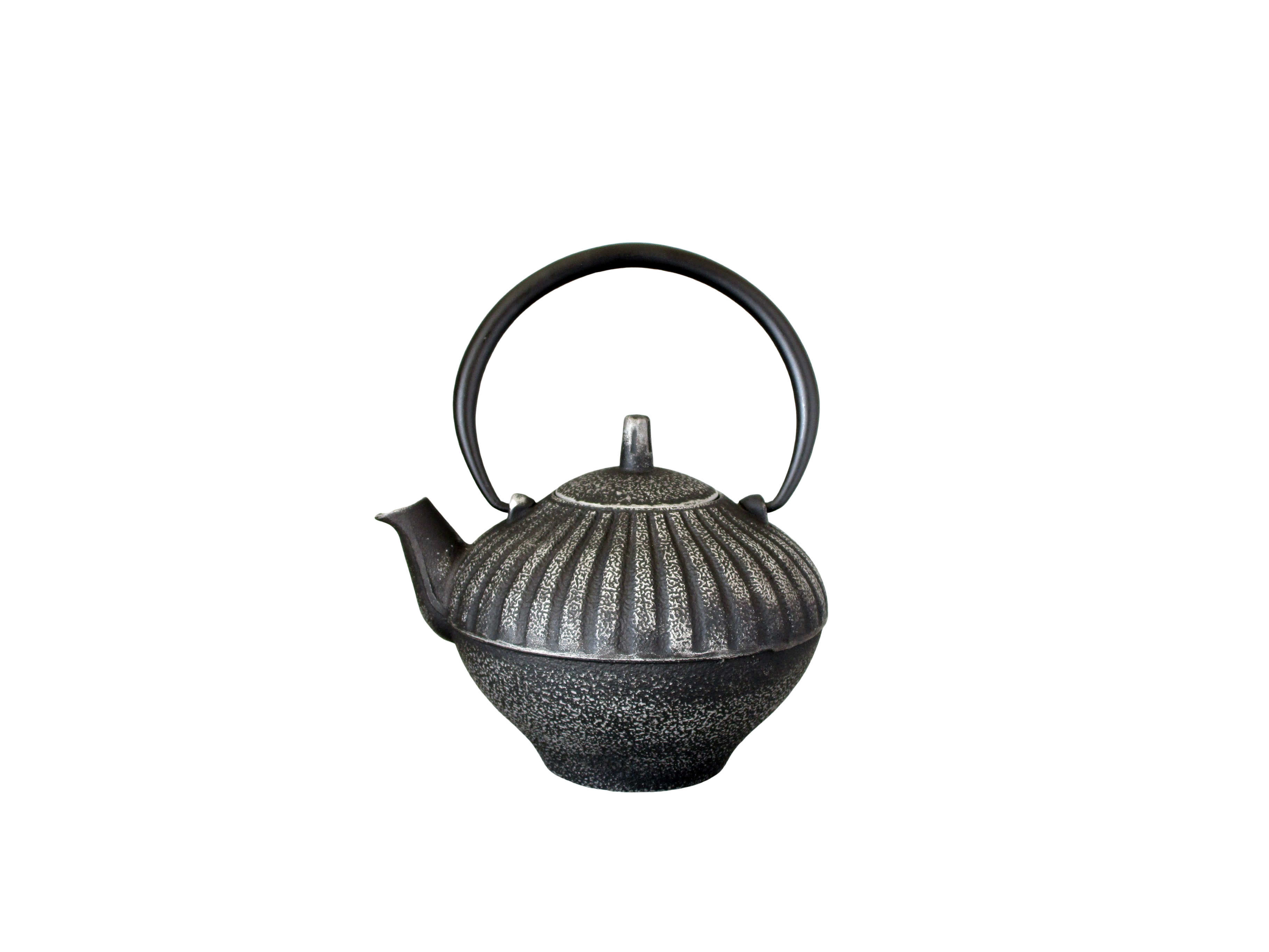NAGOYA100 - Cast iron teapot enameled interior 1.0 L - Green Leaf