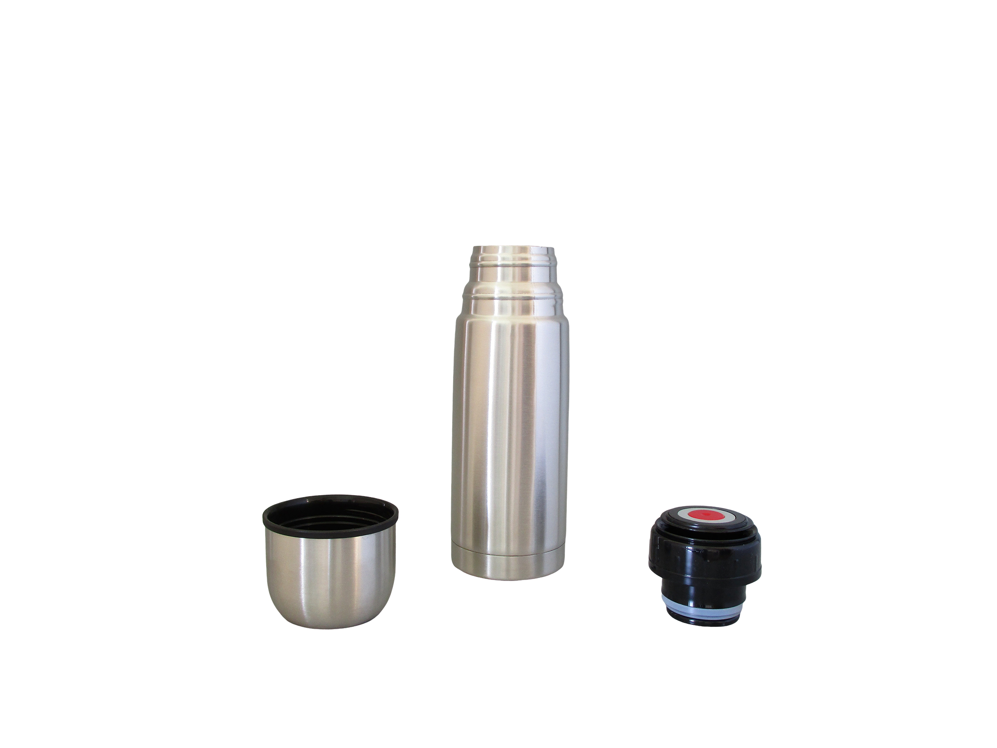 TSS05-S03 - Vacuum flask SS unbreakable 0.50 L (clickstopper) - Isobel Silver Line