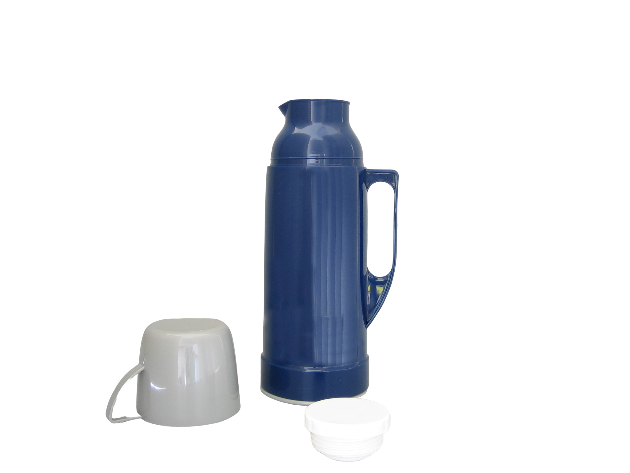 V080Y-008 - Vacuum flask 0.80 L blue - Isobel