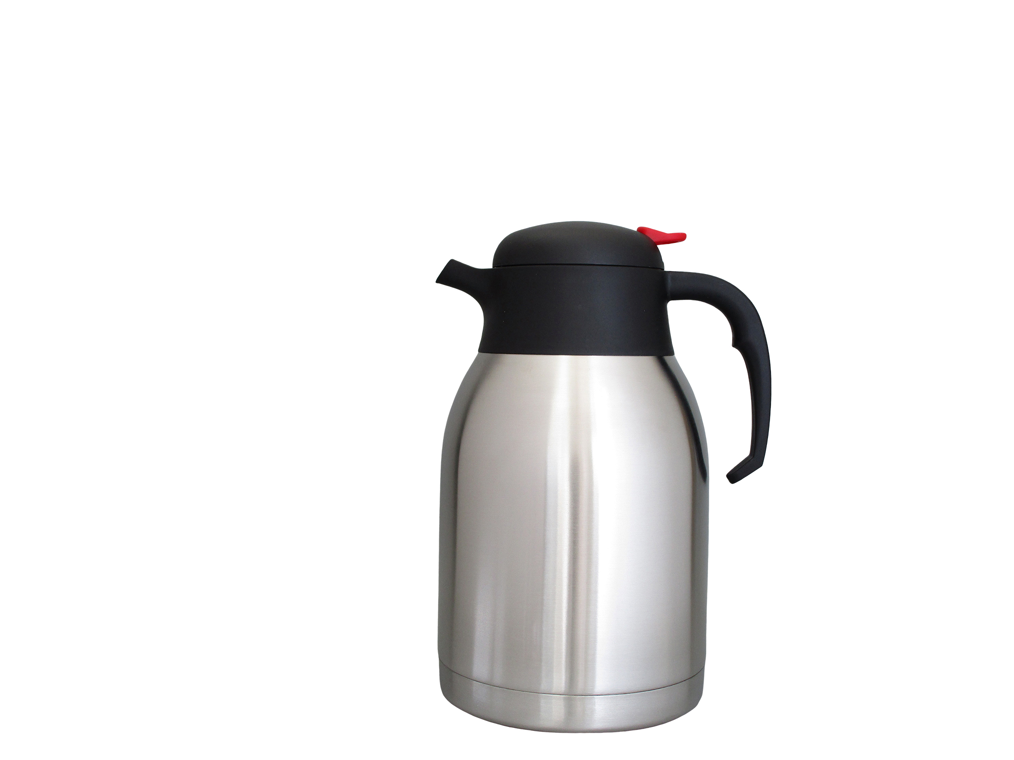 V2099-S01 - Vacuum carafe SS unbreakable 2.0 L (pushbutton) - Isobel Silver Line
